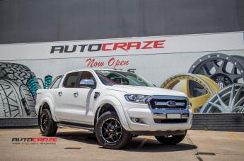 FORD RANGER GD07 MATTE BLACK MILLED
