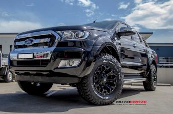 FORD RANGER ASSAULT GLOSS BLACK MILLED ACCENTS 8