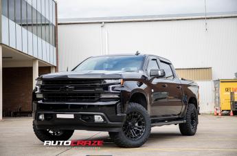 CHEVROLET SILVERADO HEATER MATTE BLACK