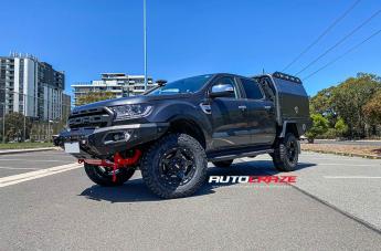 FORD RANGER GD04 MATTE BLACK