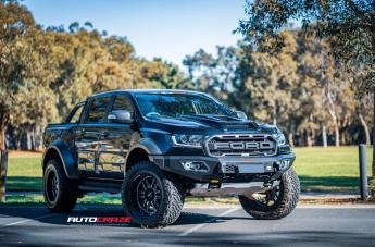 FORD RANGER RAPTOR MO922 FOLSOM GLOSS BLACK MILLED