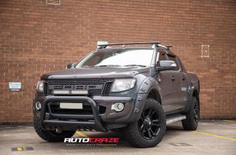 FORD RANGER VAPOR MATTE BLACK