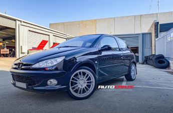 PEUGEOT 206 SF02 GLOSS GUNMETAL