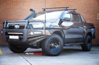 TOYOTA HILUX N80 4WD HEAVY DUTY MINE SPEC BLACK 