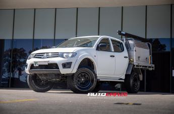 MITSUBISHI TRITON TERRA SATIN BLACK