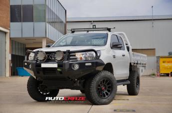 TOYOTA HILUX N80 4WD VICTIM MATTE BLACK