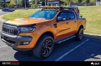 FORD RANGER RAZOR MATTE BLACK MILLED ACCENTS
