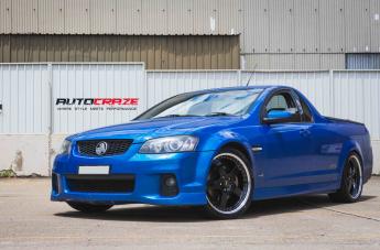 HOLDEN-COMMODORE-VE-UTE-FR-BLACK-MACHINED-LIP