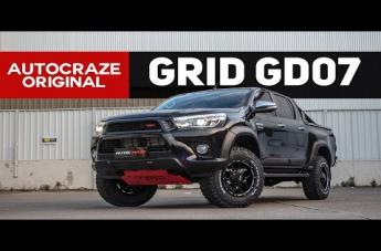 TOYOTA HILUX N80 4WD GD07 MATTE BLACK MILLED