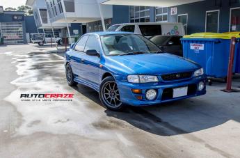 SUBARU WRX CHALLENGE GUN METALLIC MATTE