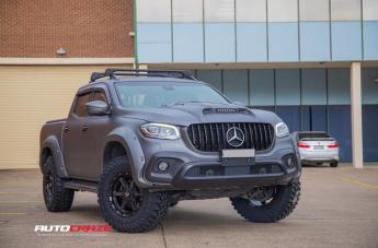 MERCEDES X CLASS TEMPO SATIN BLACK