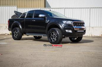FORD RANGER EXILE SATIN BLACK MILLED ACCENTS 3