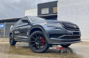 SKODA KODIAQ SF04 MATTE BLACK