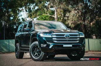 TOYOTA 300 SERIES LANDCRUISER GRAPPLER SATIN BLACK