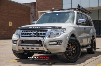 MITSUBISHI PAJERO HURRICANE MACHINED FACE BRONZE