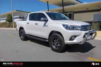 TOYOTA HILUX N80 4WD TROPHY MATTE ANTHRACITE WITH BLACK RING 4