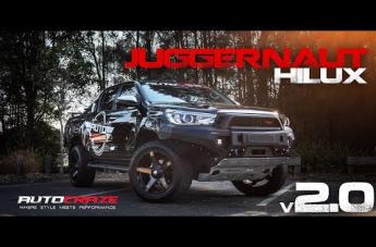 TOYOTA HILUX N80 4WD EXODUS MATTE BLACK TINTED FACE