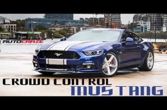 FORD MUSTANG MILAN SILVER MACHINED FACE