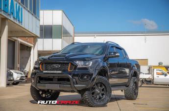 FORD RANGER HURRICANE MATTE BLACK