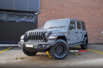 JEEP WRANGLER KM542 IMPACT SATIN BLACK