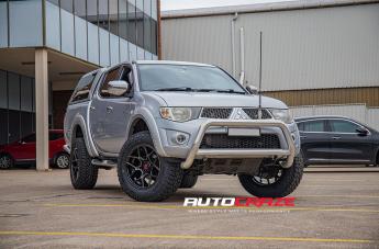 MITSUBISHI TRITON SABBATH GLOSS BLACK TINTED FACE