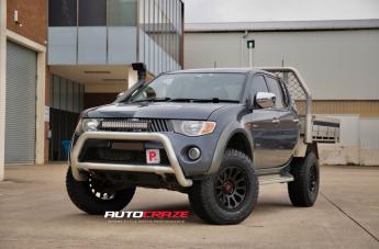 MITSUBISHI TRITON VICTIM MATTE BLACK