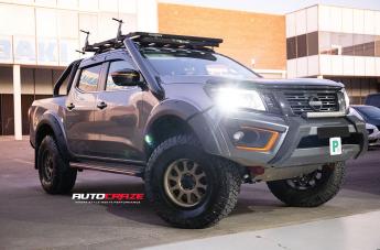 NISSAN NAVARA HURRICANE SATIN BRONZE BLACK LIP