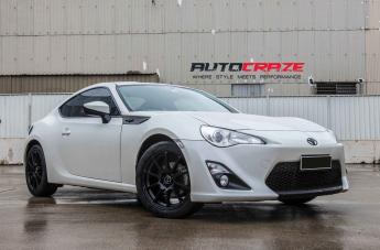 TOYOTA 86 OX820 FLAT BLACK