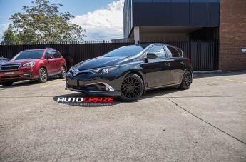 TOYOTA COROLLA BLQ MATTE BLACK