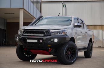 TOYOTA HILUX N80 4WD VICTIM MATTE BLACK