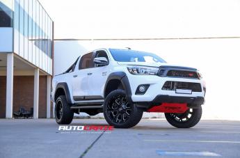 TOYOTA HILUX N80 4WD BUCK 25 XD GLOSS BLACK MILLED ACCENTS