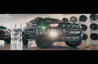 FORD RANGER GD03 GLOSS BLACK MILLED ACCENTS