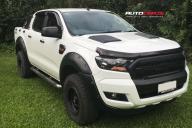 FORD RANGER ANZA MATTE BLACK WITH ANTHRACITE RING
