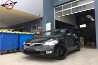 HONDA CIVIC 5 STUD CHALLENGE BLACK