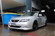 SUBARU IMPREZA HALO SATIN BLACK