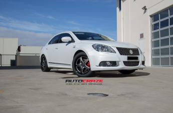 SUZUKI KIZASHI HYBRID RS BLACK MACHINED FACE
