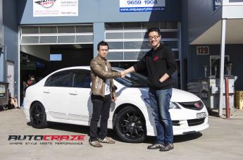 HONDA CIVIC (5 STUD) NR10 MATTE BLACK