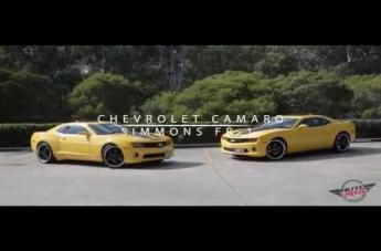 CHEVROLET CAMARO FR BLACK MACHINED LIP