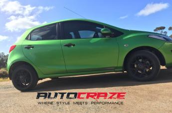 MAZDA 2 FRENZY MATTE BLACK