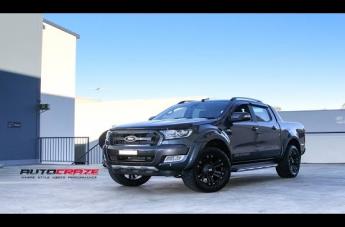 FORD RANGER MONSTER XD MATTE BLACK