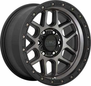 MESA KM544 SATIN BLACK W/ GRAY TINT