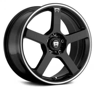 MR116 GLOSS BLACK MACHINED STRIPE